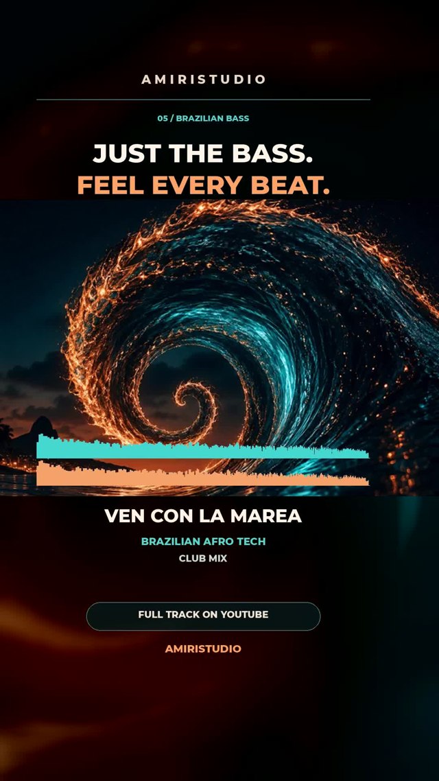 Ven con la Marea original bass visual
